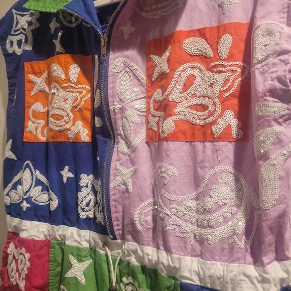 QUEEN OF SPARKLES Colorblock Dress - Picture 3 of 6